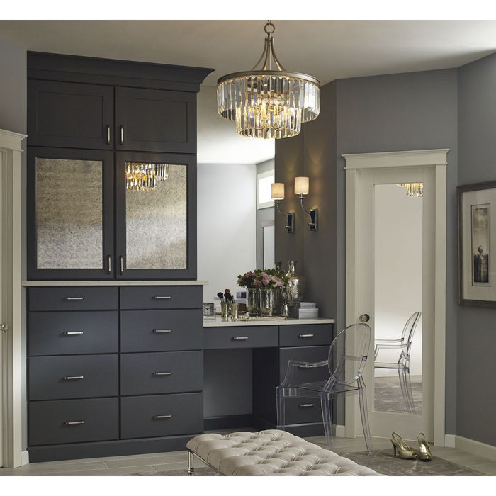 Progress Lighting Glimmer Collection Six-Light Pendant (P5346-134)