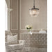Progress Lighting Glimmer Collection Three-Light 15-1/2 Inch Semi-Flush Convertible (P2325-20)