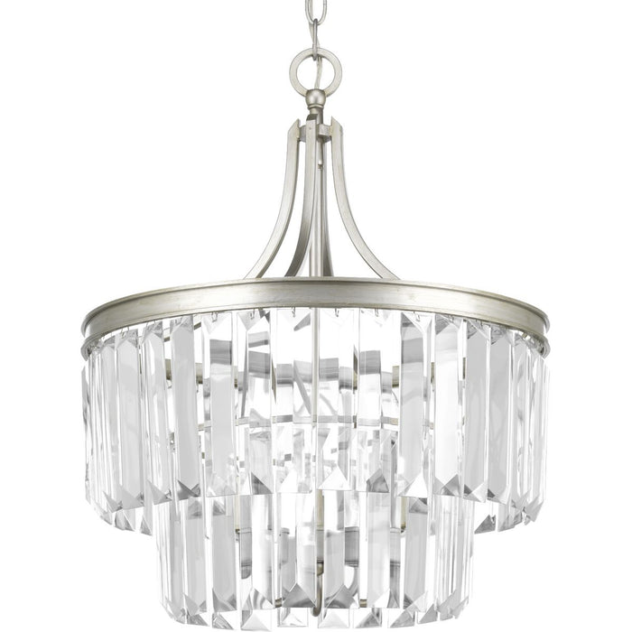 Progress Lighting Glimmer Collection Three-Light 19 Inch Semi-Flush Convertible (P2326-134)