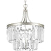 Progress Lighting Glimmer Collection Three-Light 19 Inch Semi-Flush Convertible (P2326-134)