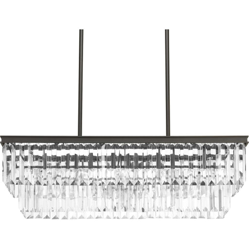 Progress Lighting Glimmer Four-Light Linear Chandelier (P400101-020)