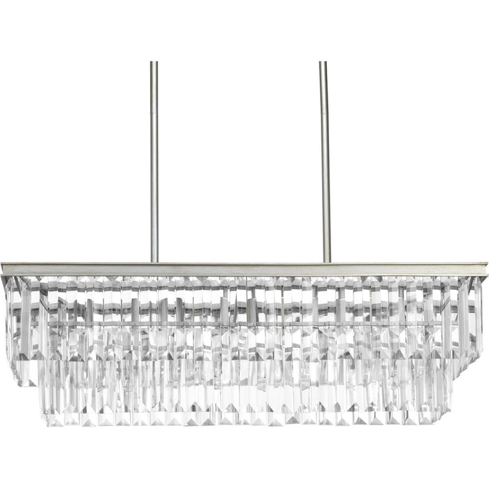 Progress Lighting Glimmer Four-Light Linear Chandelier (P400101-134)