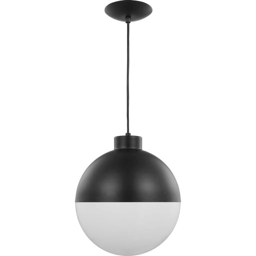 Progress Lighting Globe LED Collection Black One-Light LED Pendant 3000K (P500148-031-30)