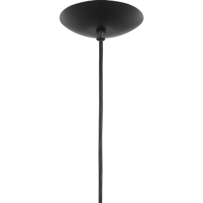 Progress Lighting Globe LED Collection Black One-Light LED Pendant 3000K (P500148-031-30)