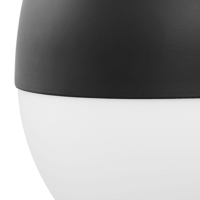 Progress Lighting Globe LED Collection Black One-Light LED Pendant 3000K (P500148-031-30)