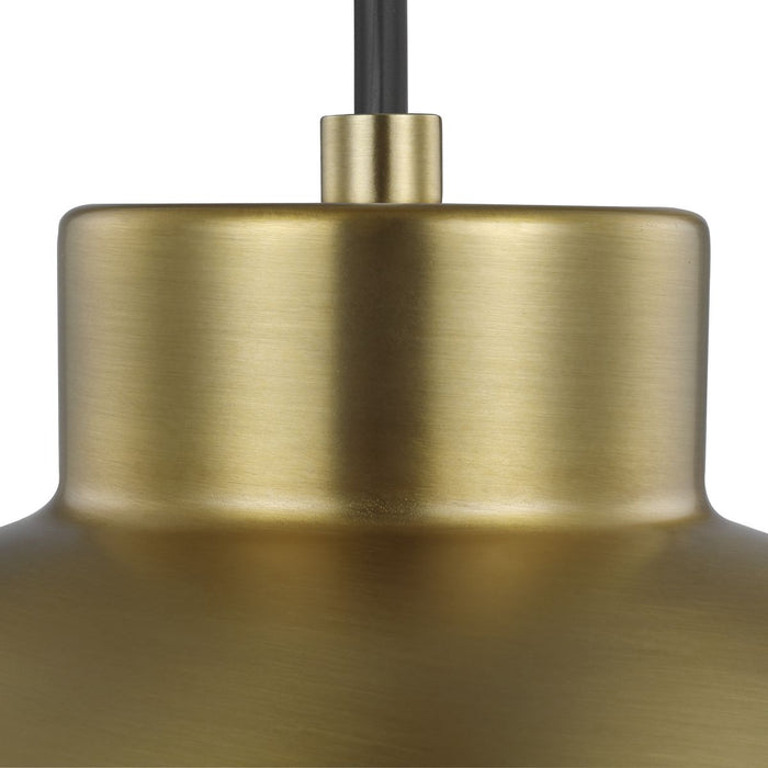 Progress Lighting Globe LED Collection Brushed Bronze One-Light LED Pendant 3000K (P500148-109-30)