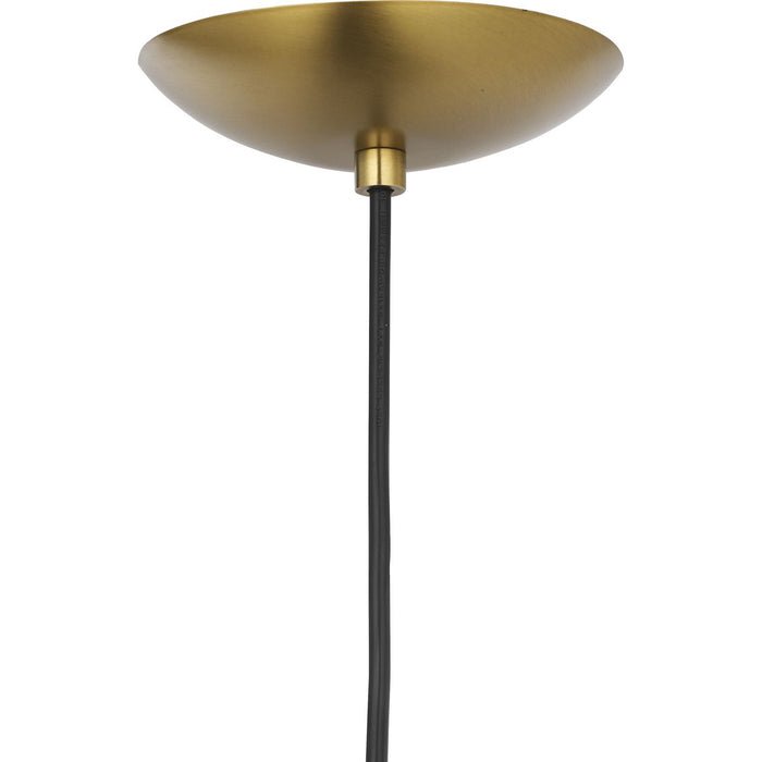 Progress Lighting Globe LED Collection Brushed Bronze One-Light LED Pendant 3000K (P500148-109-30)
