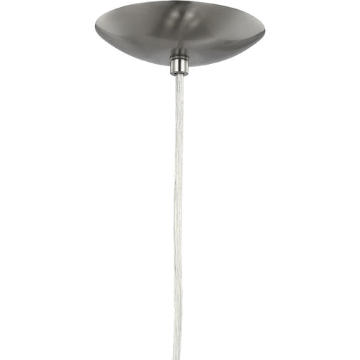 Progress Lighting Globe LED Collection Brushed Nickel One-Light LED Pendant 3000K (P500148-009-30)