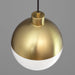 Progress Lighting Globe LED Collection One-Light LED Pendant 3000K (P500147-109-30)