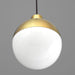 Progress Lighting Globe LED Collection One-Light LED Pendant 3000K (P500147-109-30)
