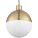Progress Lighting Globe LED Collection One-Light LED Pendant 3000K (P500147-109-30)