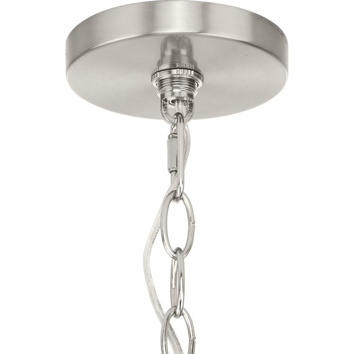 Progress Lighting Goodwin Collection 60W Five-Light Chandelier Brushed Nickel (P400316-009)