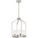 Progress Lighting Goodwin Collection 60W Four-Light Foyer Brushed Nickel (P500411-009)