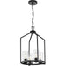 Progress Lighting Goodwin Collection 60W Four-Light Foyer Matte Black (P500411-31M)