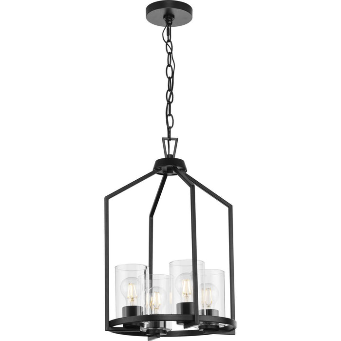 Progress Lighting Goodwin Collection 60W Four-Light Foyer Matte Black (P500411-31M)