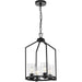 Progress Lighting Goodwin Collection 60W Four-Light Foyer Matte Black (P500411-31M)