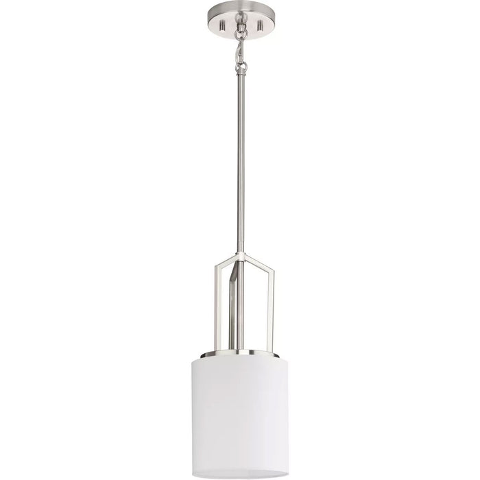 Progress Lighting Goodwin Collection 60W One-Light Mini-Pendant Brushed Nickel (P500410-009)