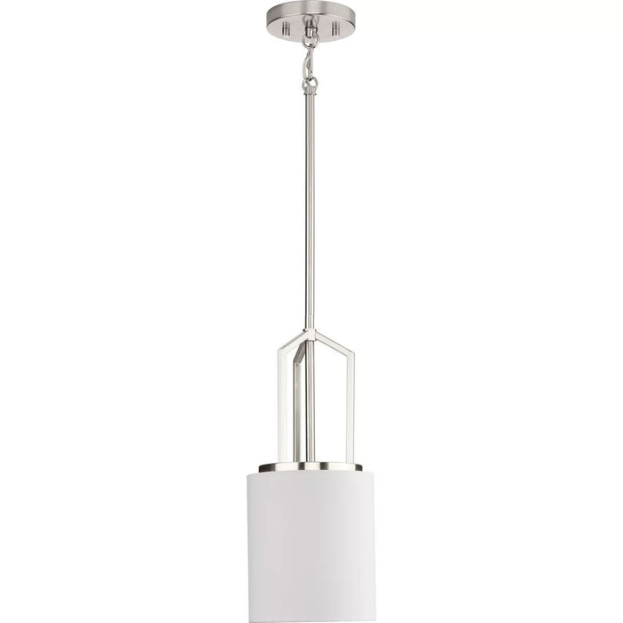 Progress Lighting Goodwin Collection 60W One-Light Mini-Pendant Brushed Nickel (P500410-009)