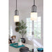 Progress Lighting Goodwin Collection 60W One-Light Mini-Pendant Matte Black (P500410-31M)