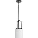 Progress Lighting Goodwin Collection 60W One-Light Mini-Pendant Matte Black (P500410-31M)