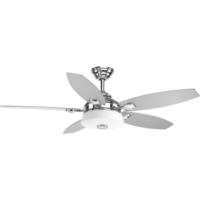 Progress Lighting Graceful Collection 54 Inch 5-Blade Fan With LED Light 3000K (P2544-1530K)