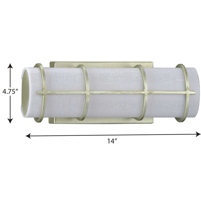 Progress Lighting Grid Collection 1 Light 13W LED Linear Bath And Vanity Fixture (P300331-134-30)