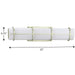 Progress Lighting Grid Collection 1 Light 21W LED Linear Bath And Vanity Fixture (P300332-134-30)