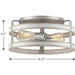 Progress Lighting Gulliver Collection 2 Light 60W Medium Base Flush Mount Close To Ceiling Fixture (P350169-141)