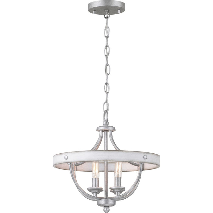 Progress Lighting Gulliver Collection Four-Light 14-1/4 Inch Semi-Flush Convertible (P350117-141)