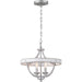 Progress Lighting Gulliver Collection Four-Light 14-1/4 Inch Semi-Flush Convertible (P350117-141)