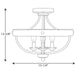 Progress Lighting Gulliver Collection Four-Light 14-1/4 Inch Semi-Flush Convertible (P350117-141)