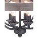 Progress Lighting Gulliver Collection Four-Light 14-1/4 Inch Semi-Flush Convertible (P350117-143)