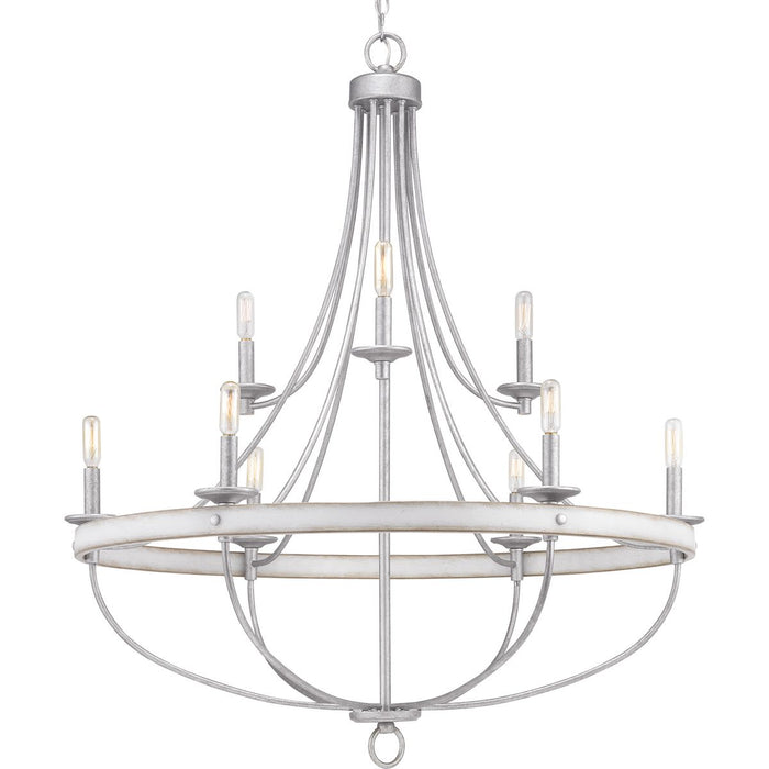 Progress Lighting Gulliver Collection Nine-Light Chandelier (P400159-141)