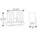 Progress Lighting Gulliver Two-Light Bath And Vanity (P300124-141)