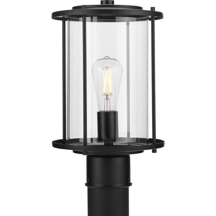 Progress Lighting Gunther Collection 100W One-Light Post Lantern Matte Black (P540020-31M)