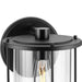 Progress Lighting Gunther Collection 100W One-Light Wall Lantern Matte Black (P560058-31M)