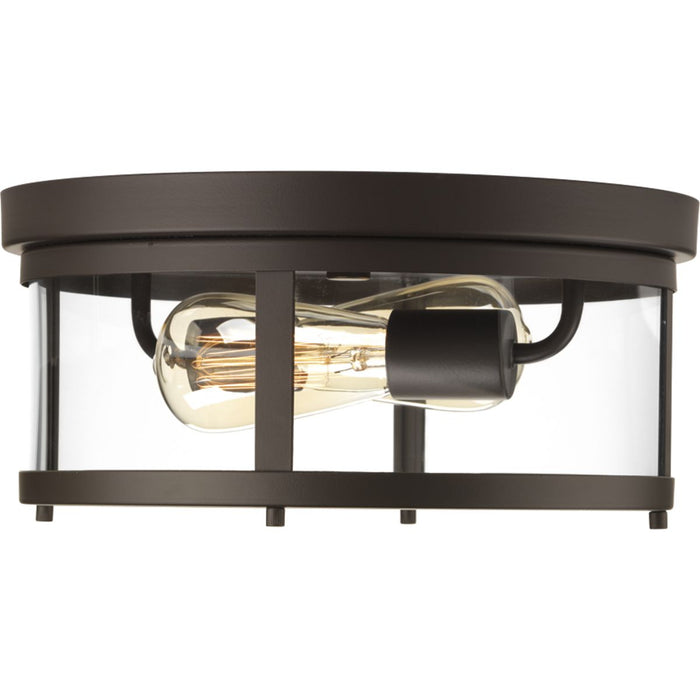 Progress Lighting Gunther Collection 12-5/8 Inch Flush Mount (P550021-020)