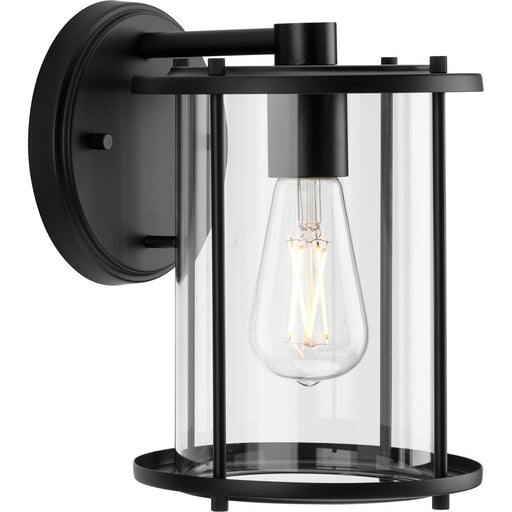 Progress Lighting Gunther Collection 75W One-Light Wall Lantern Matte Black (P560057-31M)