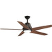 Progress Lighting Gust Collection 54 Inch Five Blade Ceiling Fan 3000K (P2582-2030K)