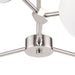 Progress Lighting Haas Collection 60W Six-Light Chandelier Brushed Nickel (P400308-009)