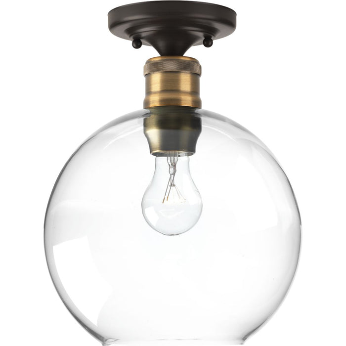 Progress Lighting Hansford Collection One-Light 10 Inch Flush Mount (P350046-020)