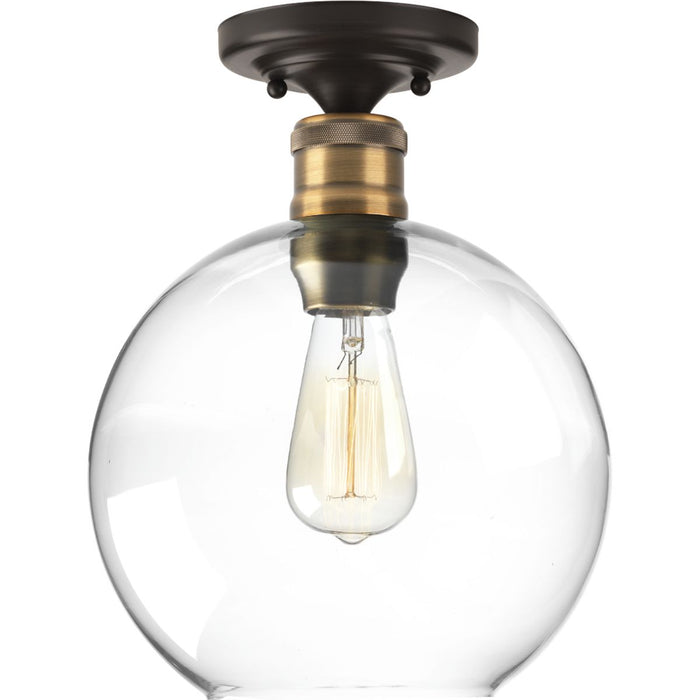 Progress Lighting Hansford Collection One-Light 10 Inch Flush Mount (P350046-020)