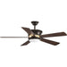 Progress Lighting Harranvale Collection 54 Inch 5-Blade Fan With LED Light 3000K (P2540-2030K)