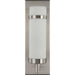 Progress Lighting Hartwick Collection Brushed Nickel One-Light Wall Sconce (P710087-009)