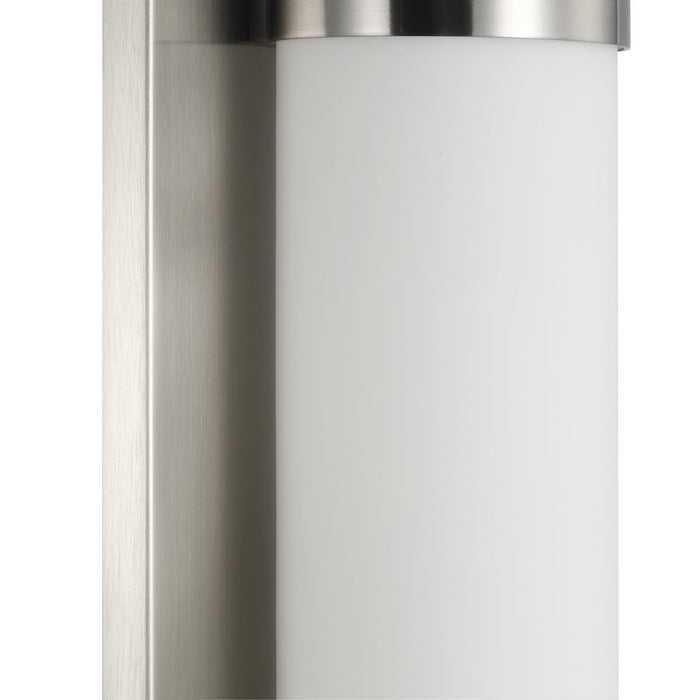 Progress Lighting Hartwick Collection Brushed Nickel One-Light Wall Sconce (P710088-009)
