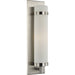Progress Lighting Hartwick Collection Brushed Nickel One-Light Wall Sconce (P710088-009)