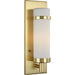 Progress Lighting Hartwick Collection Satin Brass One-Light Wall Sconce (P710087-012)
