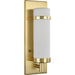 Progress Lighting Hartwick Collection Satin Brass One-Light Wall Sconce (P710087-012)