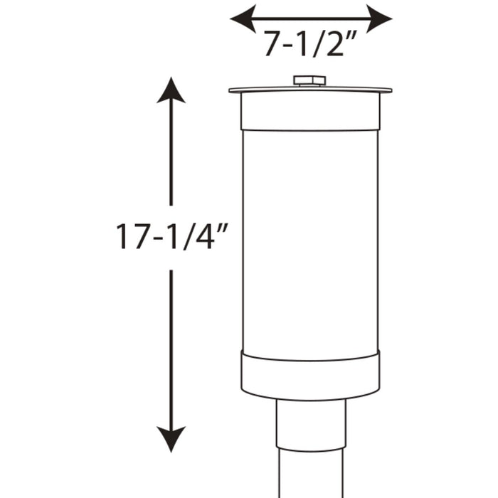 Progress Lighting Hawthorne Collection Two-Light Post Lantern (P5413-31)