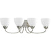 Progress Lighting Heart Collection Four-Light Bath And Vanity (P2928-09)